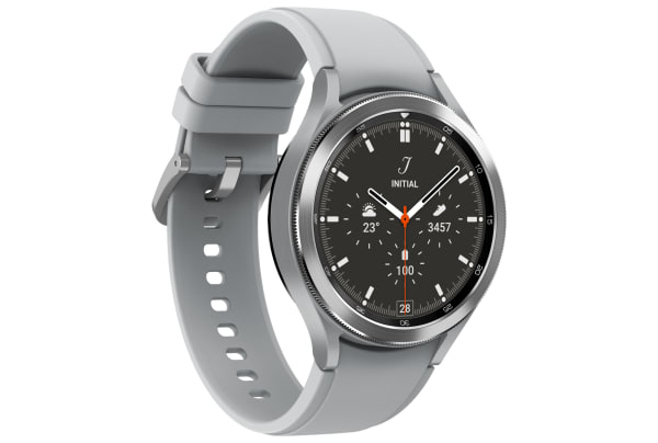 Samsung - Galaxy Watch4 Classic BT 46mm - Silver - 2