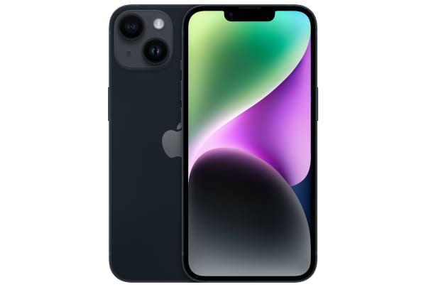 Apple - iPhone 14 (128 GB) - Middernacht - 0