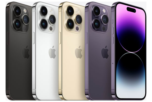 Apple - iPhone 14 Pro Max (128 GB) - Dieppaars - 4