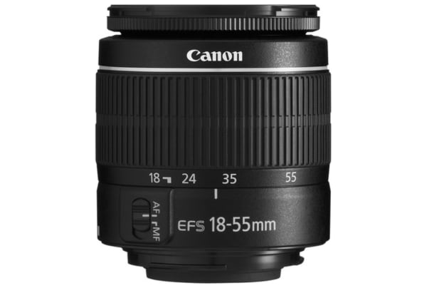 Canon - EOS 2000D 18-55mm DC met 75-300mm DC zwart - 6