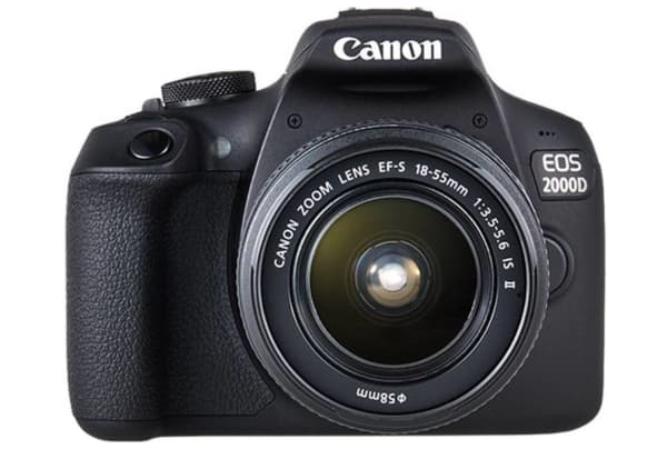 Canon - EOS 2000D met 18-55 DC + SB130 + 16GB zwart - 5