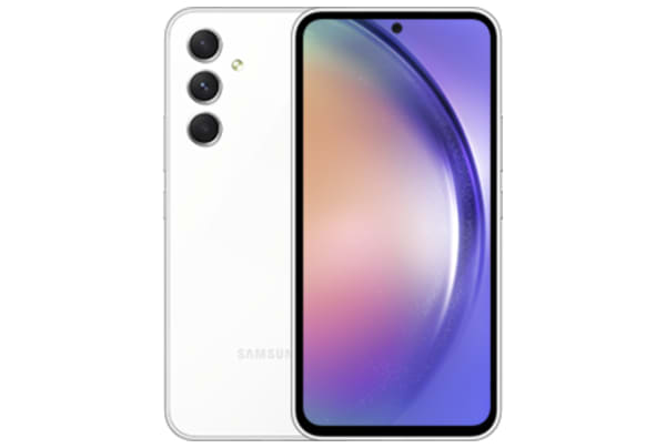 Samsung - Galaxy A54 5G (128 GB) - Awesome White - 1