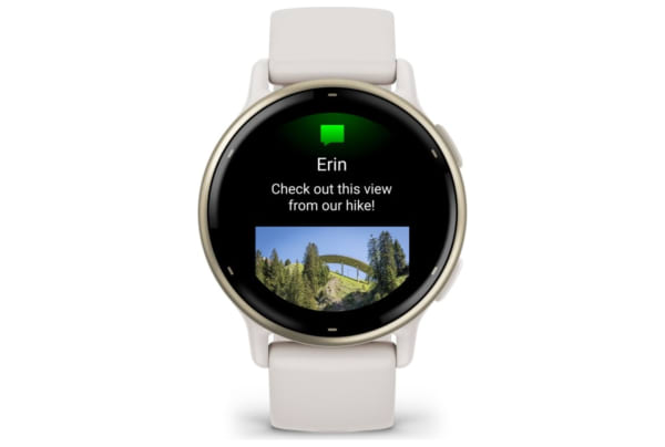 Garmin - vívoactive 5 - Cream Gold / Ivory - 1