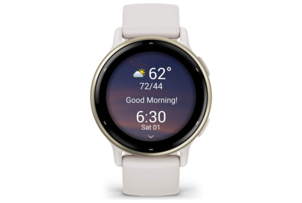 Garmin - vívoactive 5 - Cream Gold / Ivory - 3