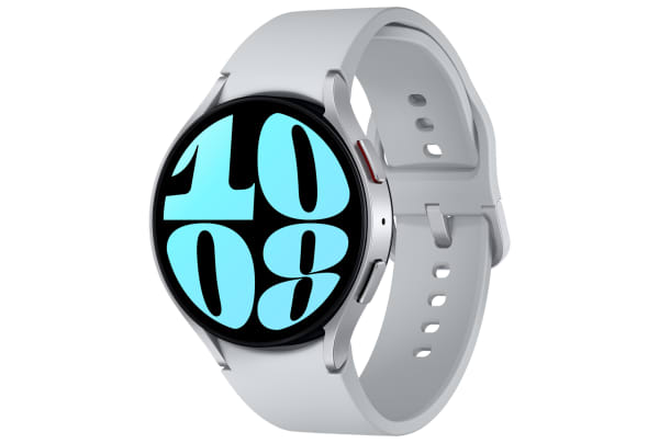 Samsung - Galaxy Watch6 BT 44mm met Sport Band (M/L) - Silver / Silver - 0