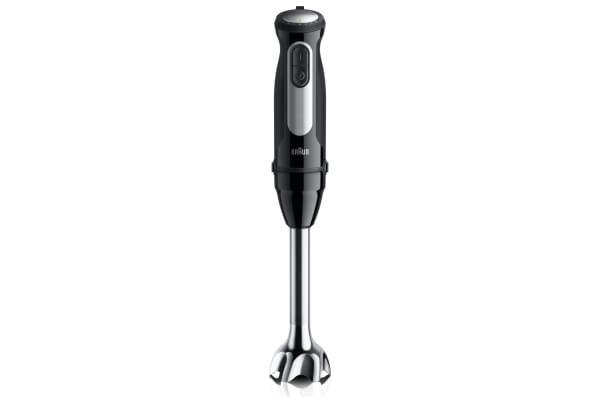Mixeur Plongeant Braun MultiQuick 5 Pro MQ 55236 - 1000W, 25 Vitesses, Hachoir 600ml, Fouet Métal, Bécher (noir)