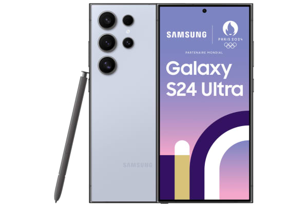 Samsung - Galaxy S24 Ultra (512 GB) - Titanium Blue - 1