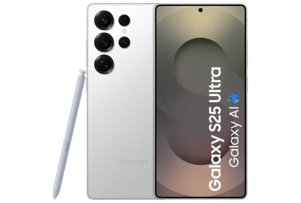 Samsung - Galaxy S25 Ultra (1 TB) - Titanium Whitesilver - 0