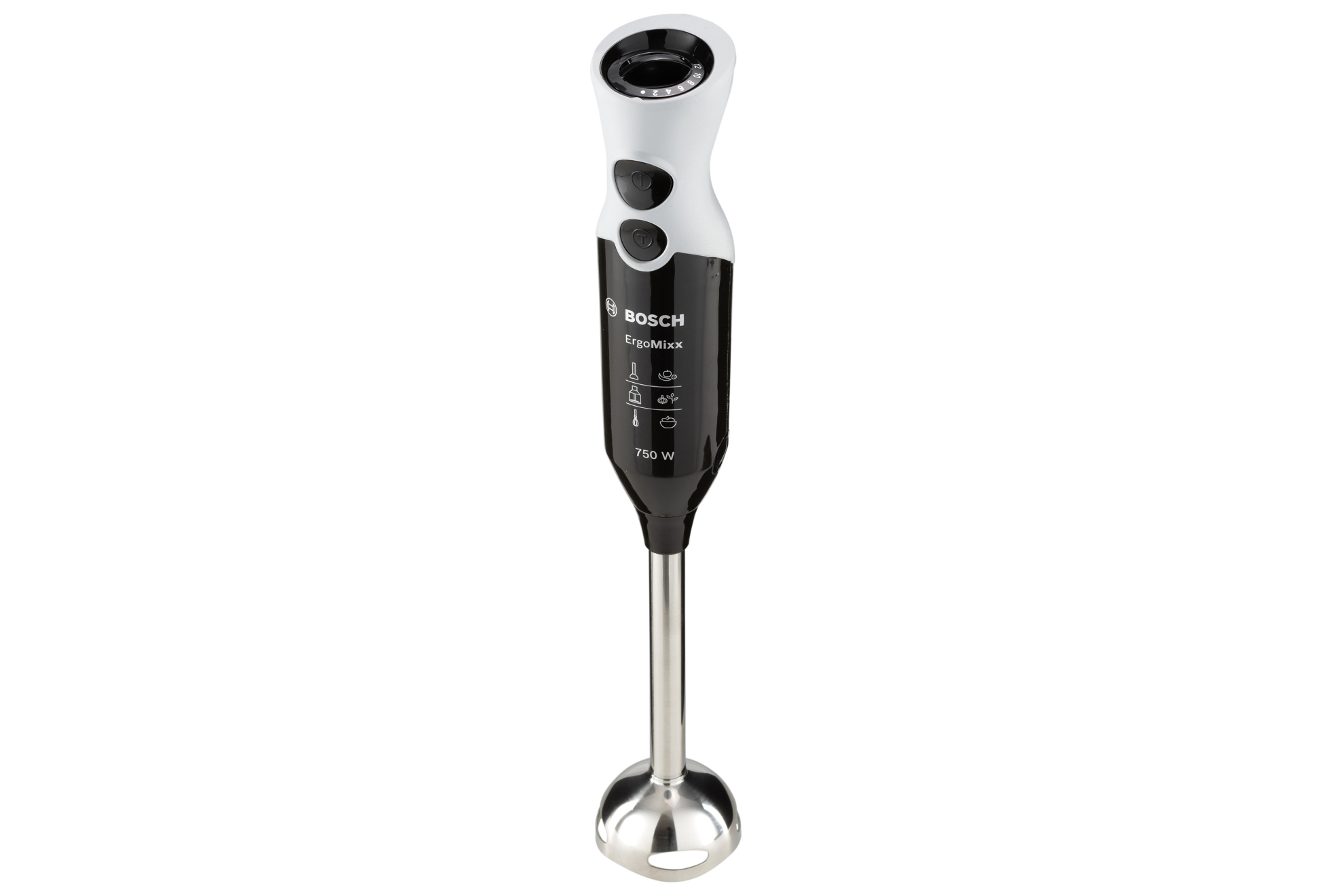 Bosch ErgoMixx Staafmixer, MSM64110, 450 Watt, inclusief mixer-maatbeker, 2 snelheden, rood Bosch ErgoMixx Staafmixer, MSM64110, 450 Watt, inclusief mixer-maatbeker, 2 snelheden, rood