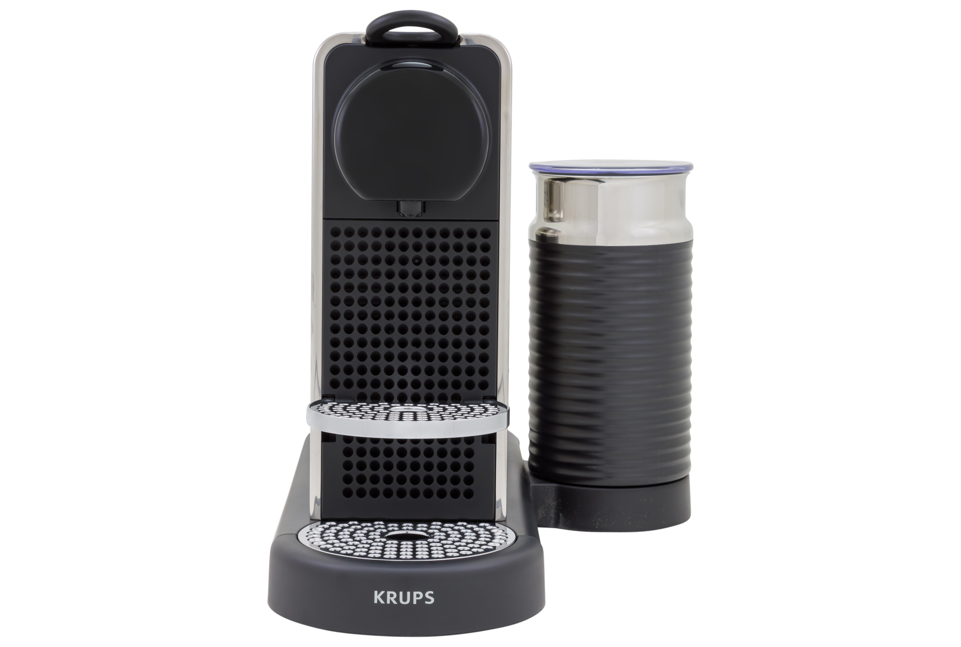 Krups XN630D Citiz&Milk Platinum Nespresso Kapselmaschine Kaffeemaschine