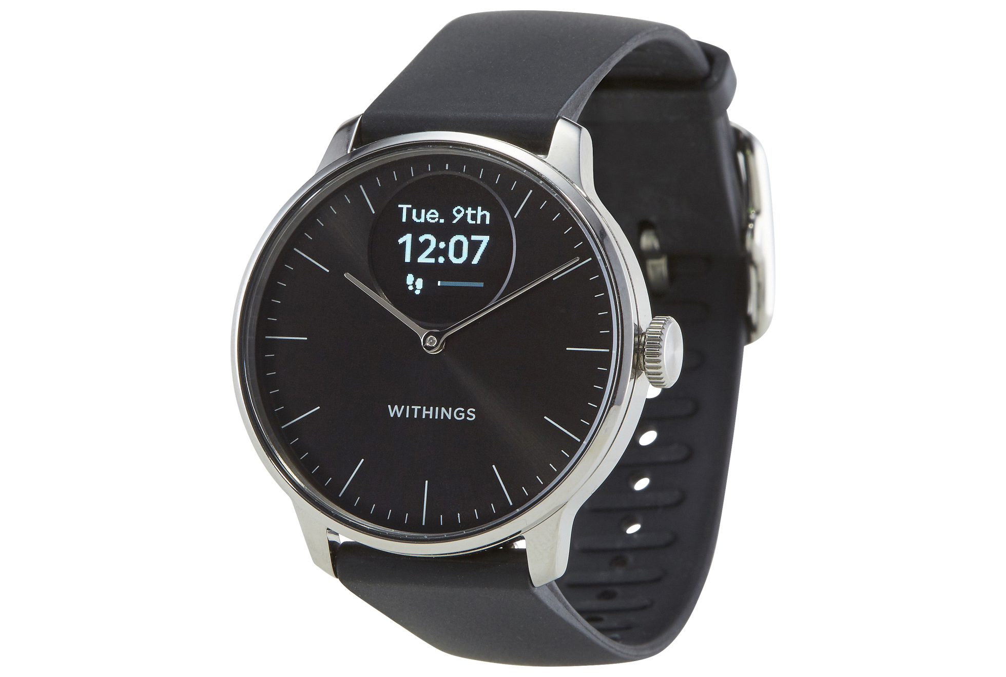 Withings ScanWatch Light - hybride smartwatch, hartslagmeting, fitnesstracker, cyclustracker, slaapbewaking