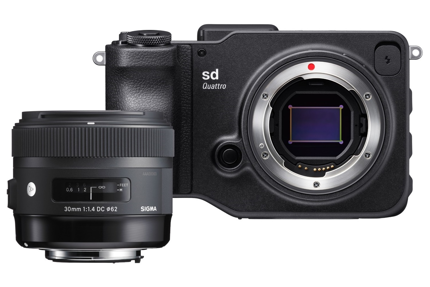 【良品】SIGMA sd Quattro + 30mm F1.4 DC HSM SIGMA sd Quattro Mirrorless Camera + 30mm F1.4 DC HSM | Art