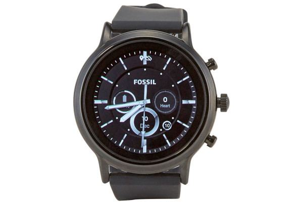 oppervlakte vandaag consensus Fossil Gen 5 for him (The Carlyle HR) met Silicone bandje - Black - Test,  Reviews & Prijzen | Consumentenbond