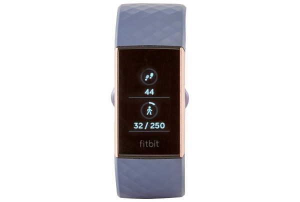 Fitbit charge 3 blue gray rose gold hot sale