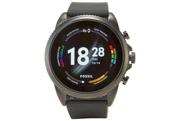 Fossil hot sale smartwatch silicone