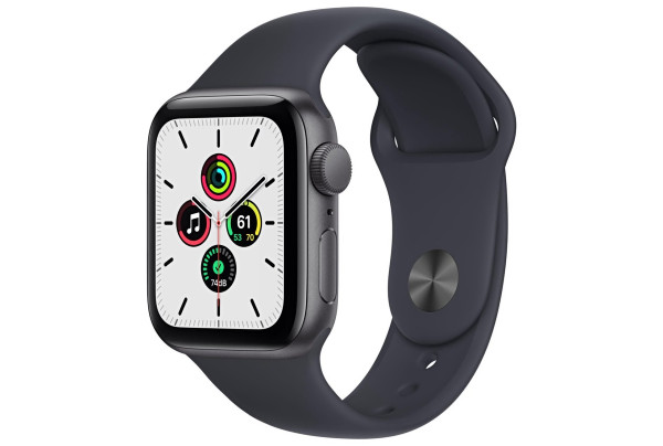 Apple Watch SE (GPS) 40-mm kast van spacegrijs aluminium, middernacht  sportbandje - Test, Reviews \u0026 Prijzen | Consumentenbond