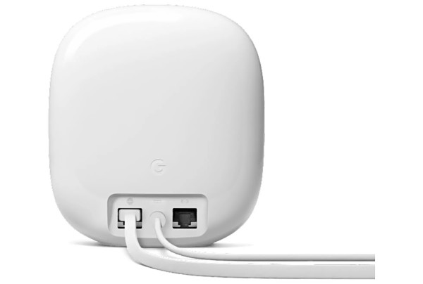 Supporto A Parete Delidigi Per Google Nest WiFi E Router – In ABS Con Gestione Cavi Integrata, Bianco