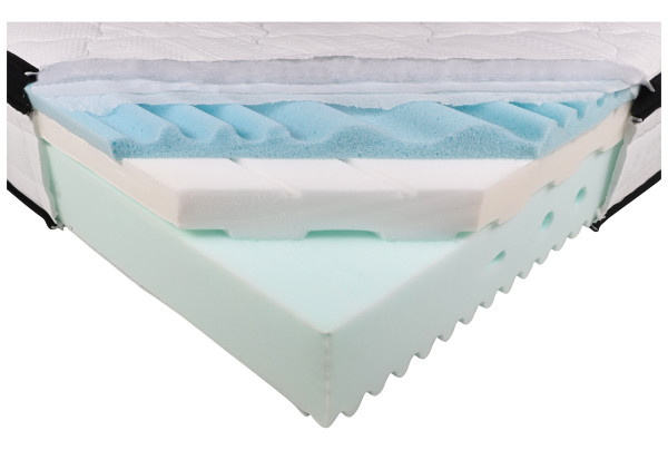 BMM Matras 90 x 190 cm, comfort 23, H23, extra stevig, koudschuimmatras